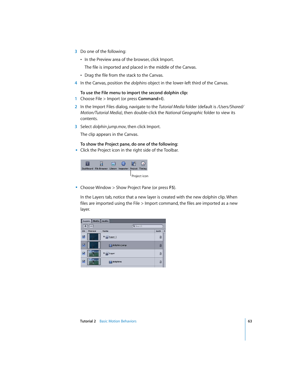 Apple Motion 2 Tutorials User Manual | Page 63 / 235