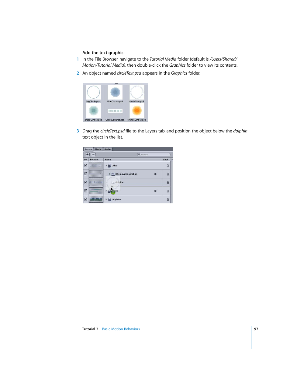 Apple Motion 2 Tutorials User Manual | Page 97 / 235