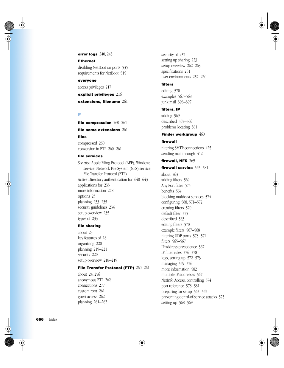 Apple Mac OS X Server (version 10.2.3 or later) User Manual | Page 666 / 690