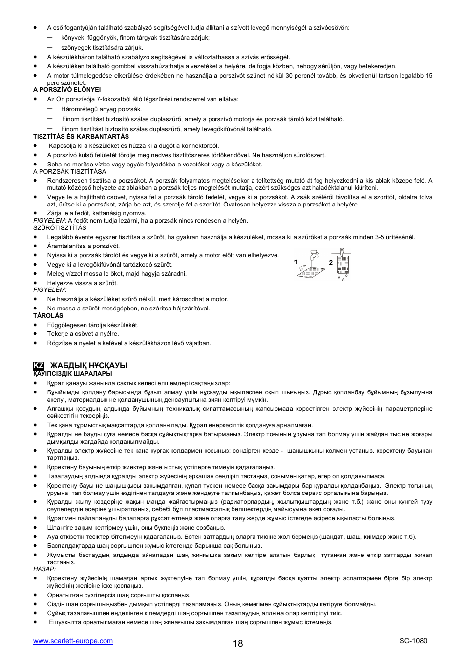 Scarlett SC-1080 User Manual | Page 18 / 22