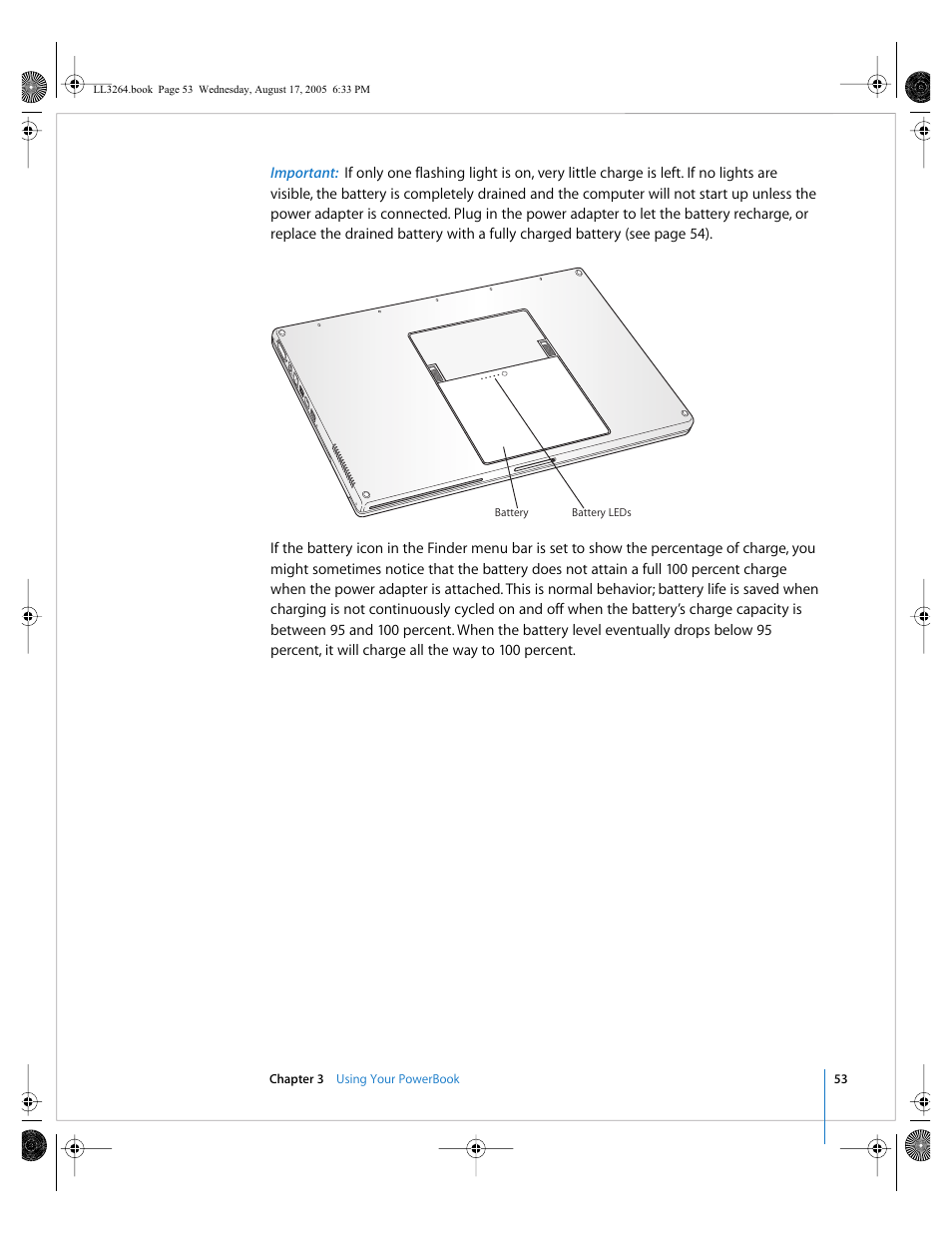 Apple PowerBook G4 (17-inch, Double Layer Super Drive) User Manual | Page 53 / 112