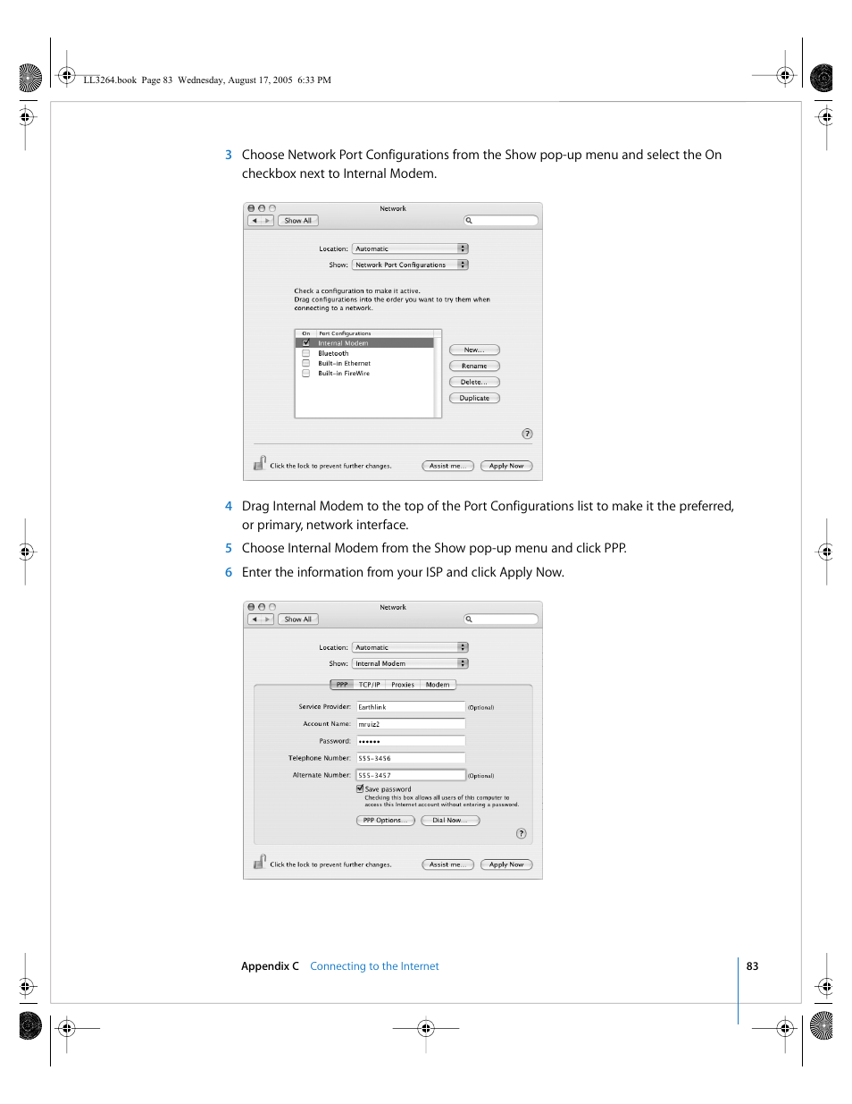 Apple PowerBook G4 (17-inch, Double Layer Super Drive) User Manual | Page 83 / 112