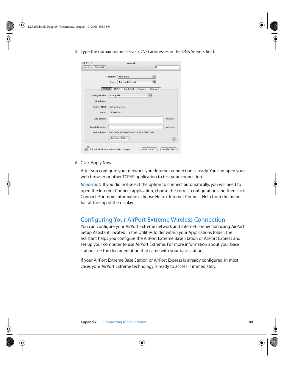 Apple PowerBook G4 (17-inch, Double Layer Super Drive) User Manual | Page 89 / 112