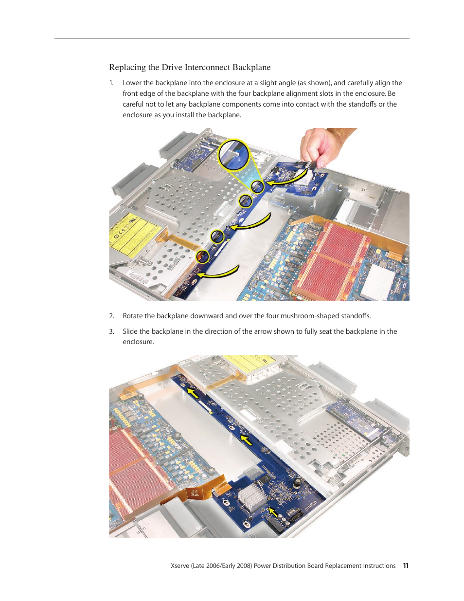 Apple Xserve (Early 2008) DIY Procedure for Power Distribution Board User Manual | Page 11 / 14