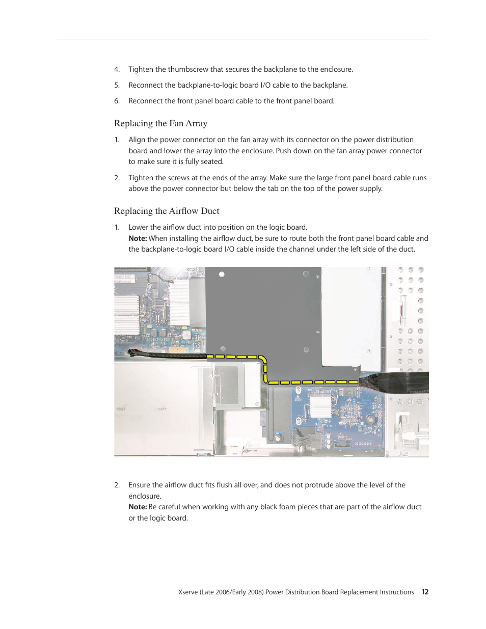 Apple Xserve (Early 2008) DIY Procedure for Power Distribution Board User Manual | Page 12 / 14