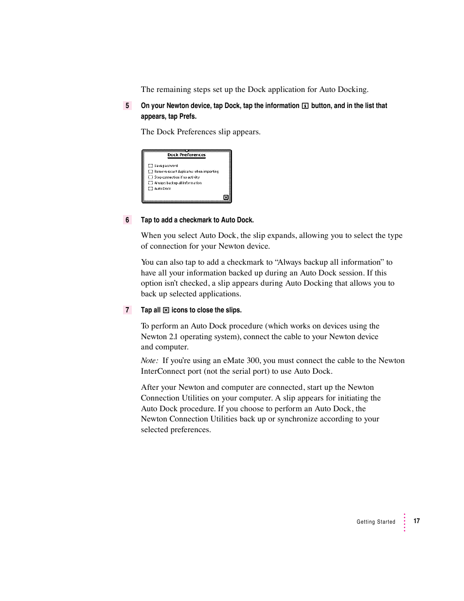 Apple Newton Connection Utilities (for Macintosh) User Manual | Page 17 / 117