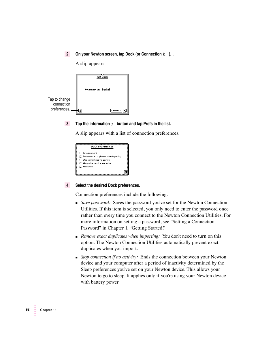 Apple Newton Connection Utilities (for Macintosh) User Manual | Page 92 / 117