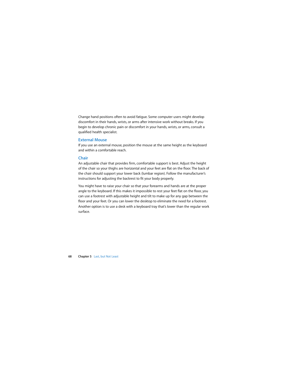 Apple MacBook Pro (Mid 2007, 2.4/2.2 GHz) User Manual | Page 68 / 80
