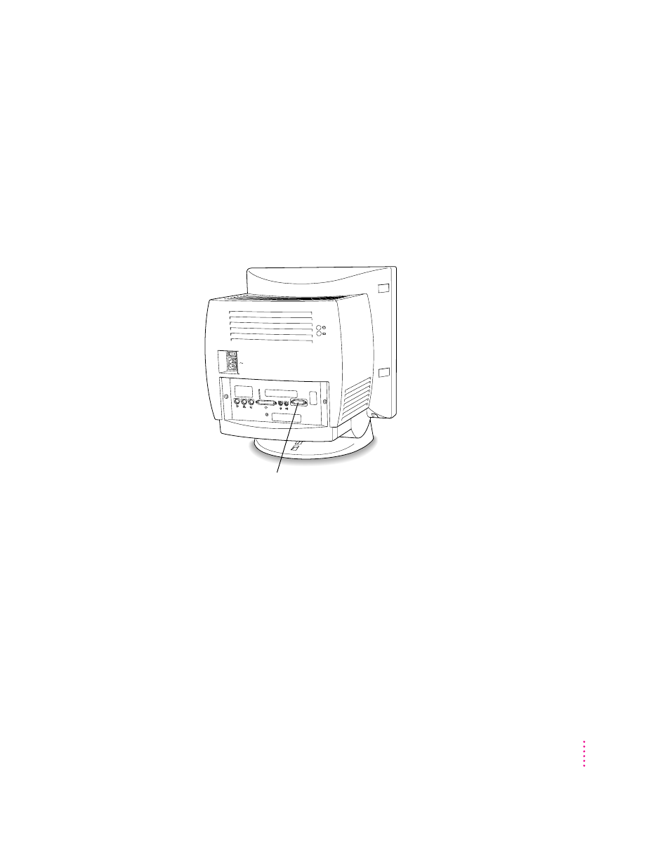 Connecting a second monitor for video mirroring | Apple Power Macintosh 5400 series User Manual | Page 61 / 185