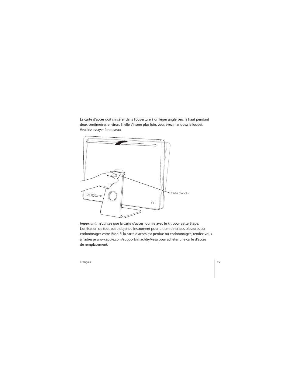 Apple iMac 24-inch (late 2006) VESA Mount Adapter User Manual | Page 19 / 60