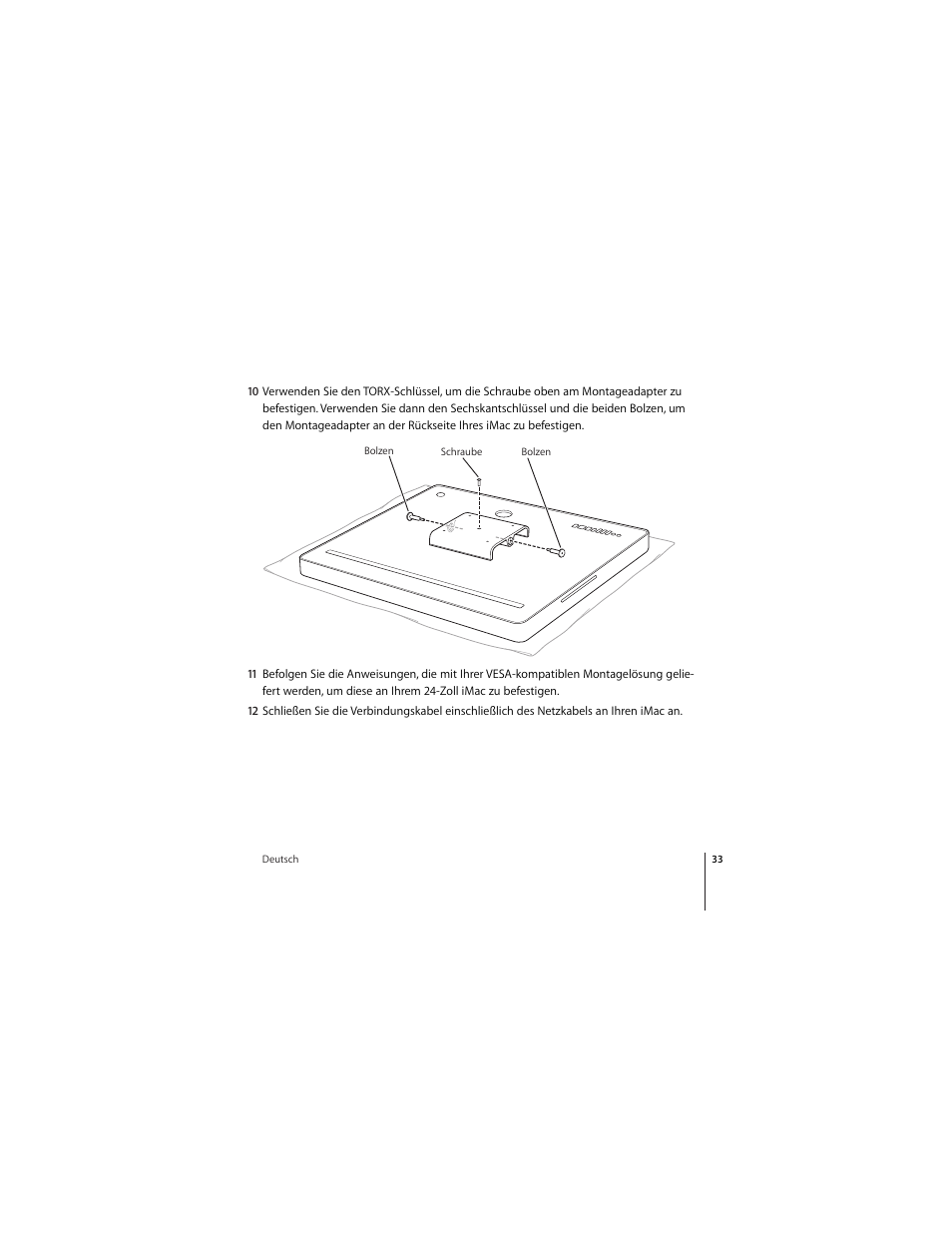 Apple iMac 24-inch (late 2006) VESA Mount Adapter User Manual | Page 33 / 60