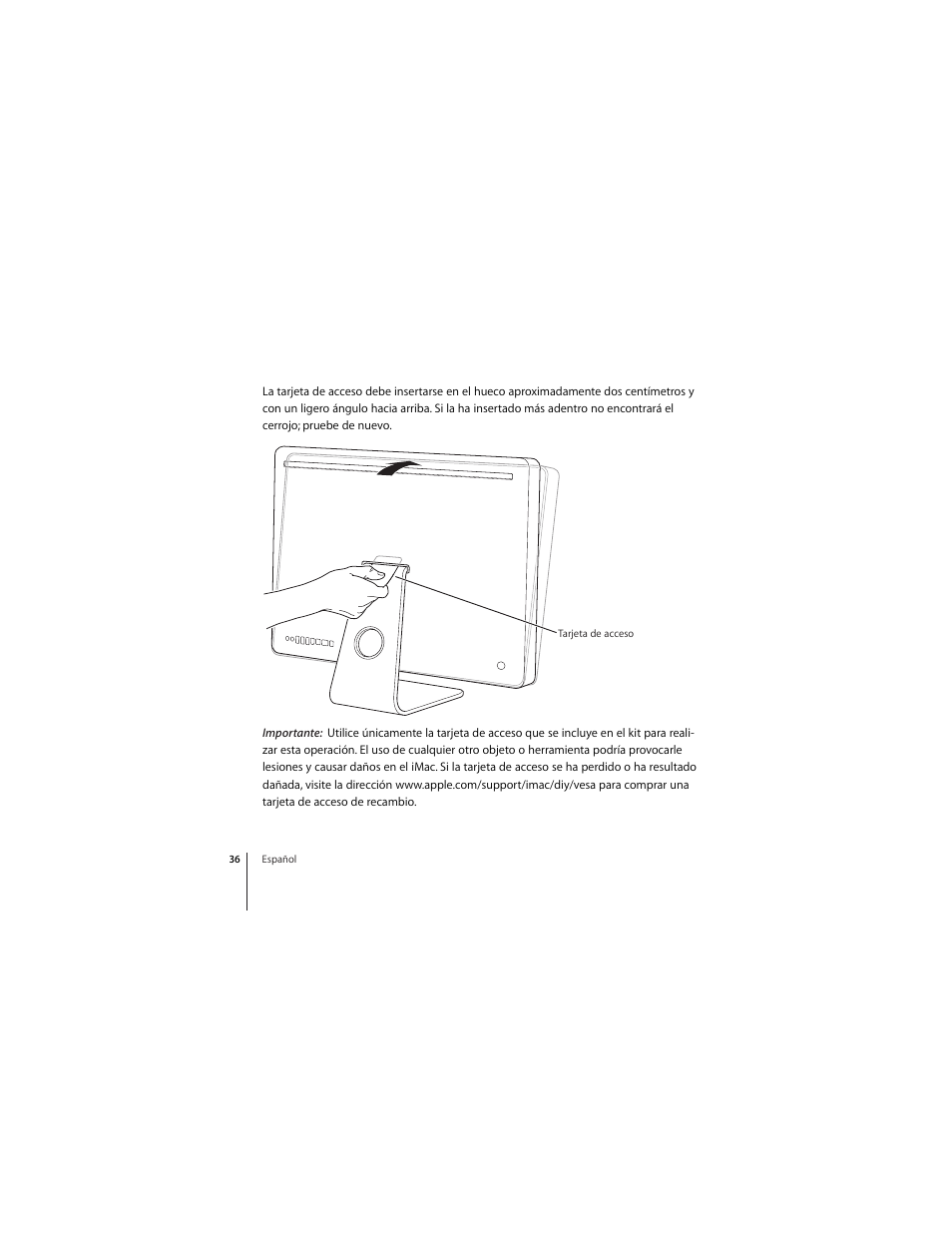 Apple iMac 24-inch (late 2006) VESA Mount Adapter User Manual | Page 36 / 60