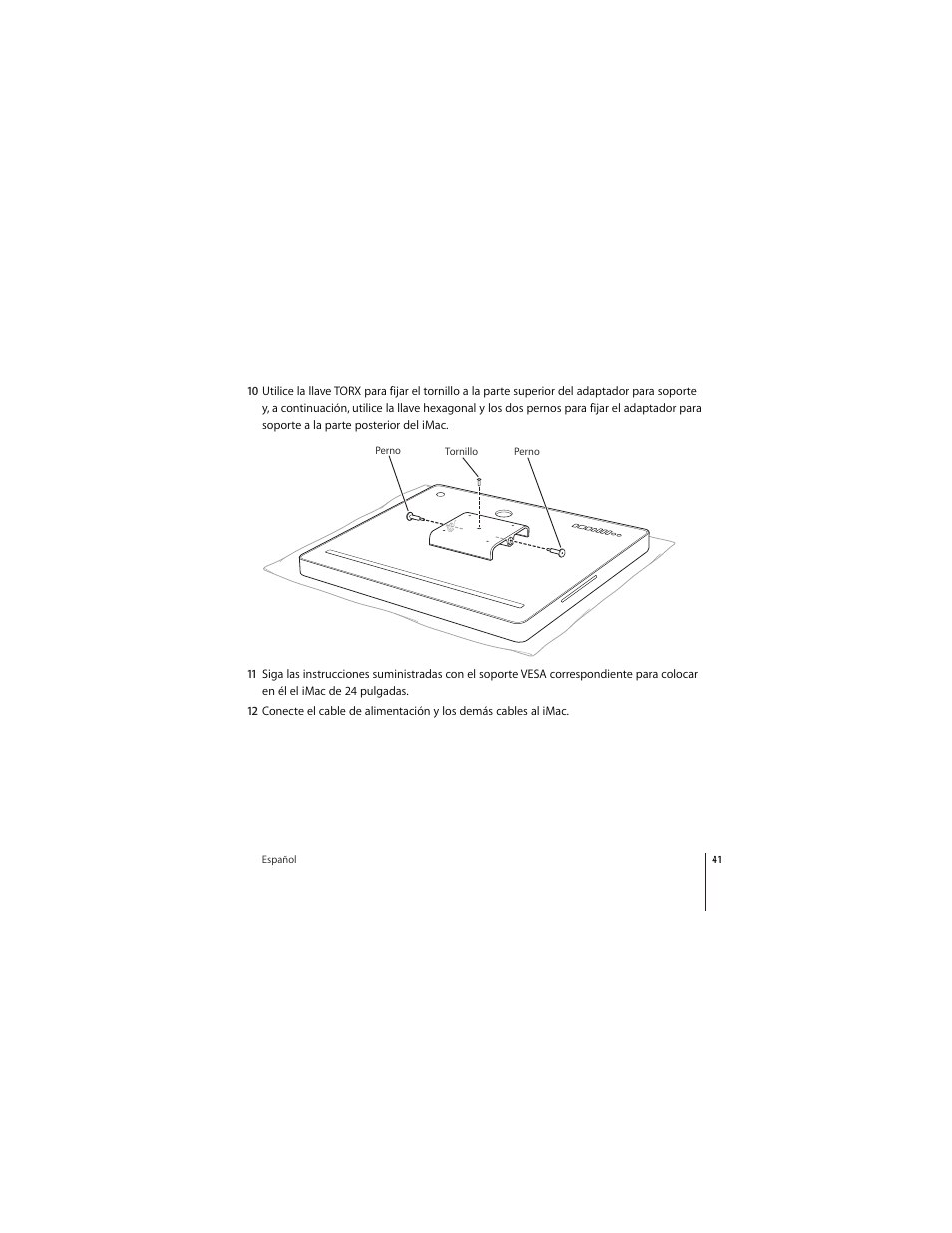 Apple iMac 24-inch (late 2006) VESA Mount Adapter User Manual | Page 41 / 60