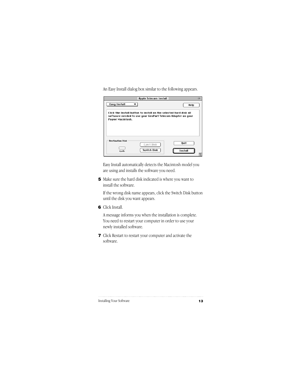 Apple GeoPort Telecom Adapter Kit User Manual | Page 13 / 112