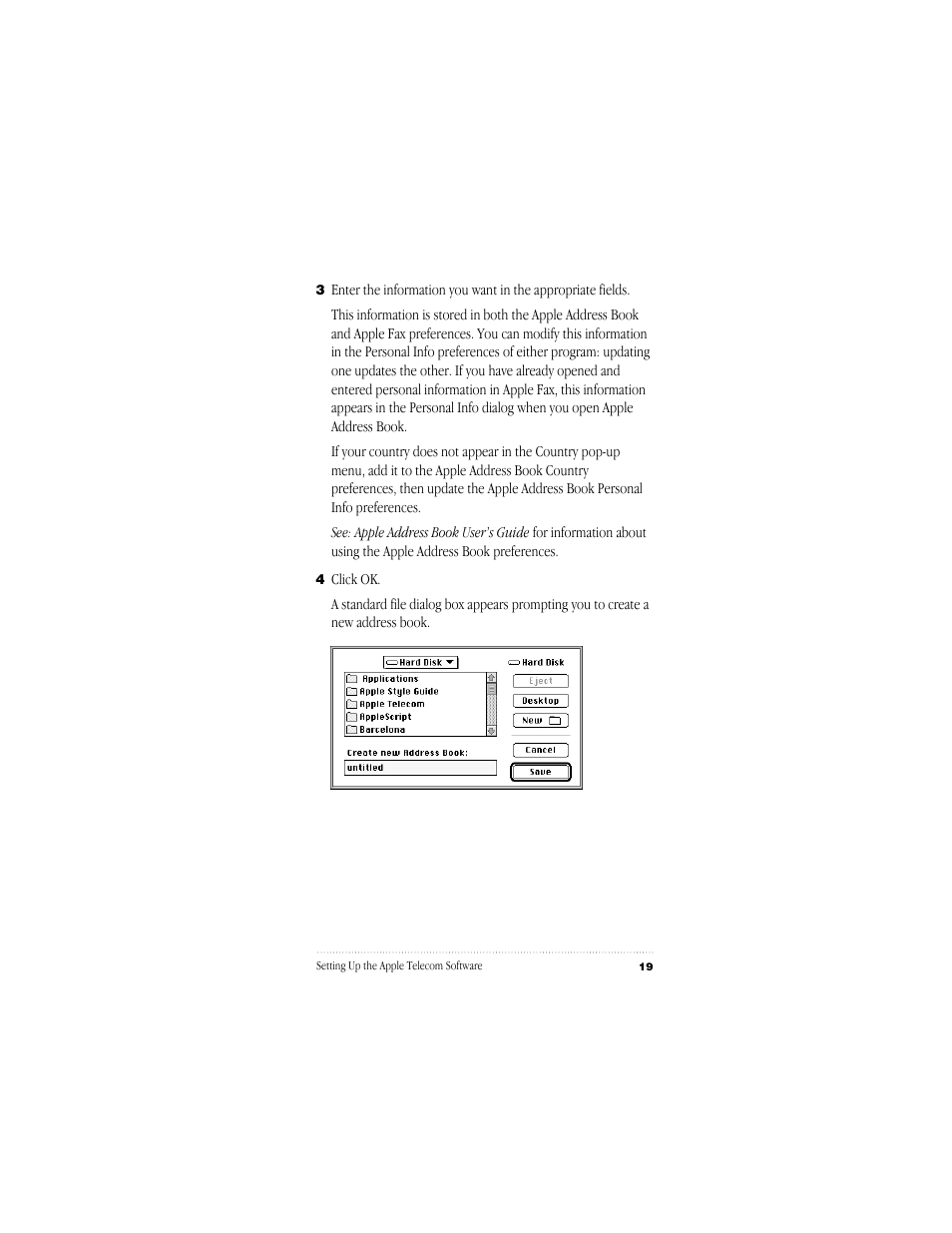 Apple GeoPort Telecom Adapter Kit User Manual | Page 19 / 112