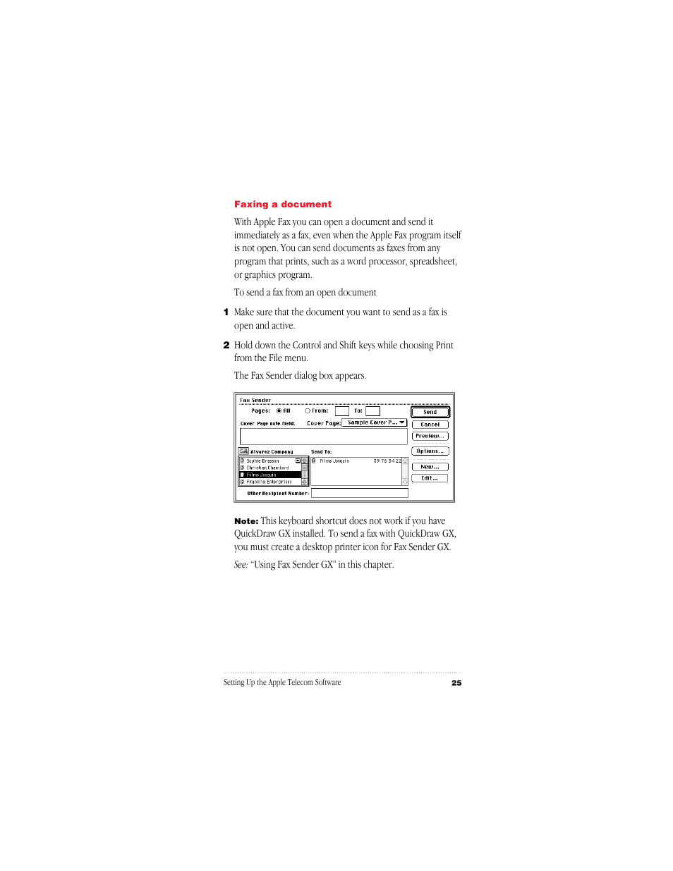 Apple GeoPort Telecom Adapter Kit User Manual | Page 25 / 112