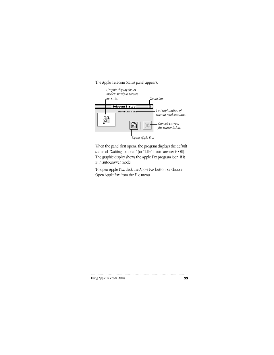 Apple GeoPort Telecom Adapter Kit User Manual | Page 33 / 112