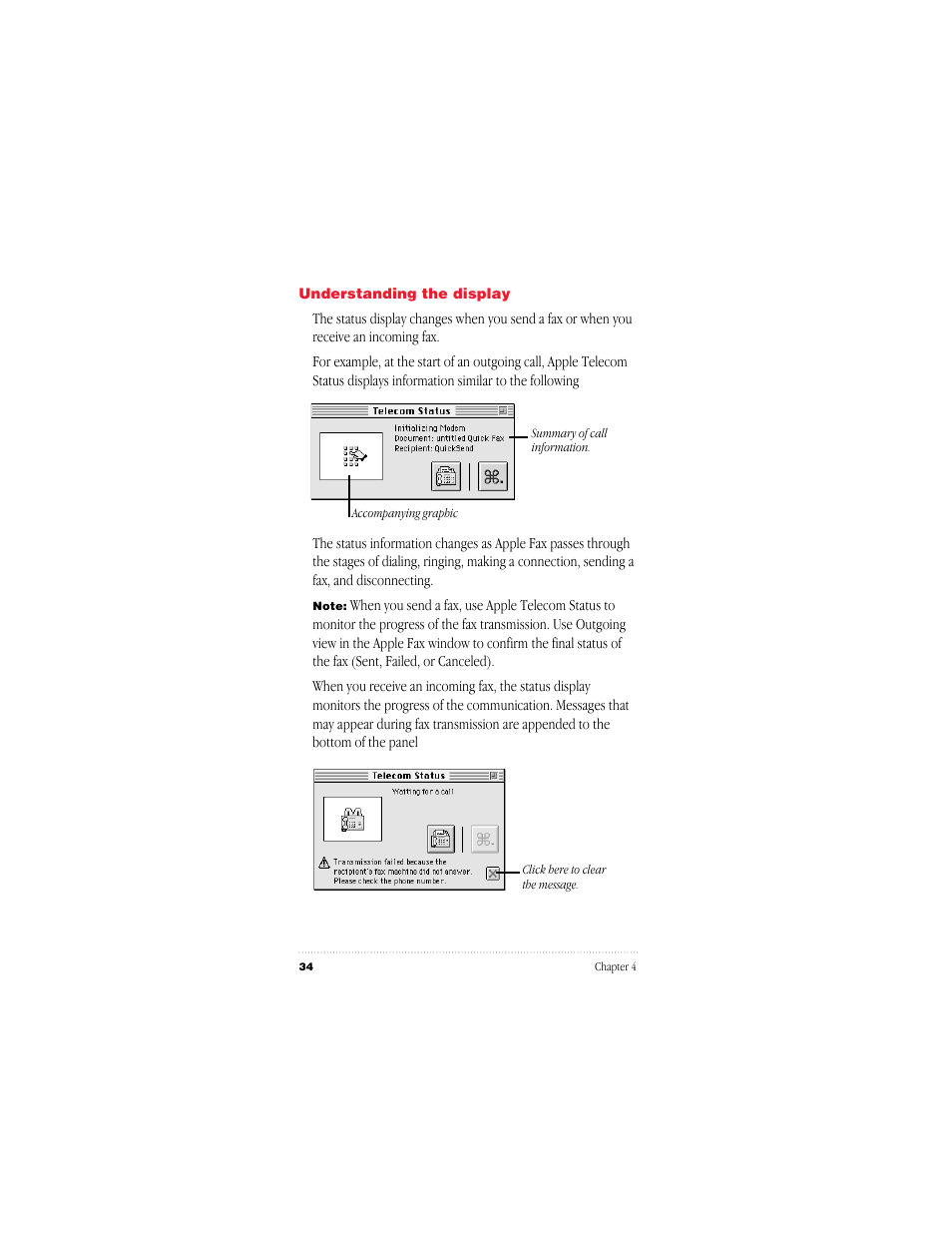 Apple GeoPort Telecom Adapter Kit User Manual | Page 34 / 112