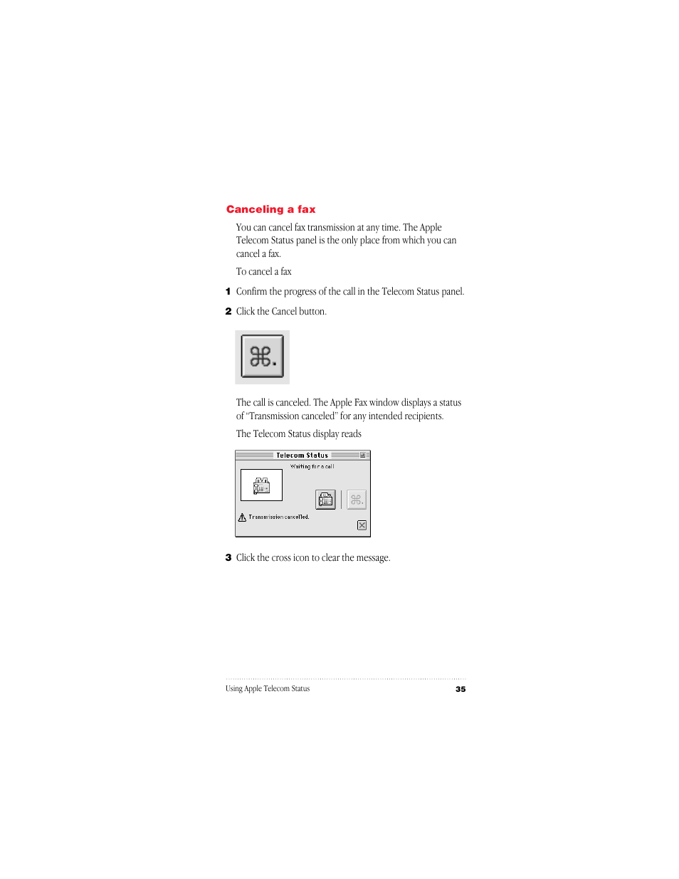 Apple GeoPort Telecom Adapter Kit User Manual | Page 35 / 112