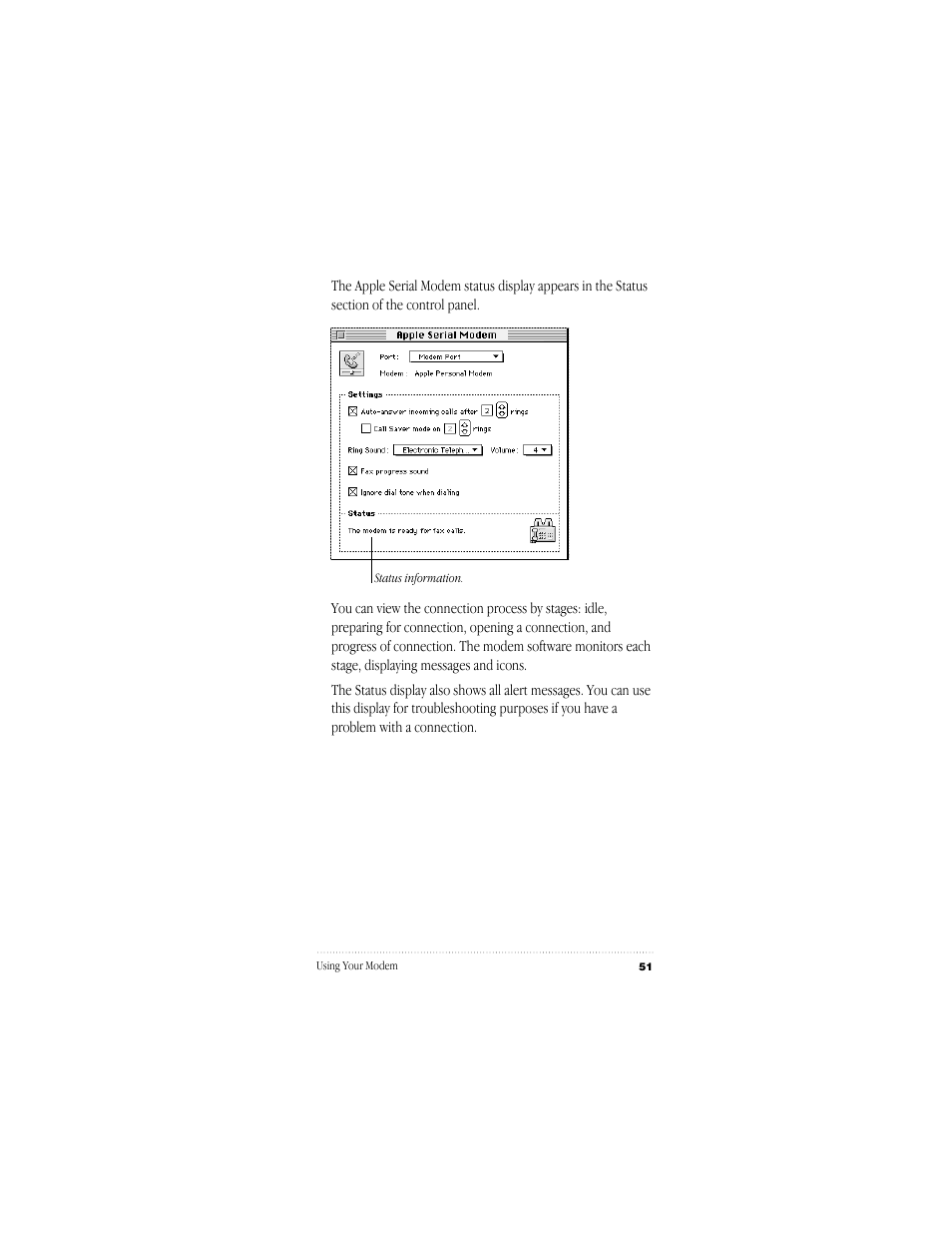 Apple GeoPort Telecom Adapter Kit User Manual | Page 51 / 112