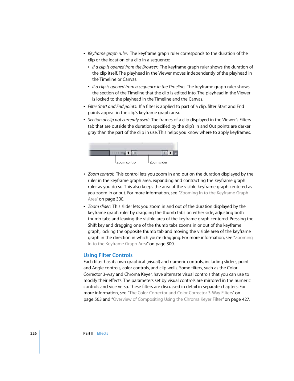 Using filter controls | Apple Final Cut Pro 6 User Manual | Page 1011 / 2033