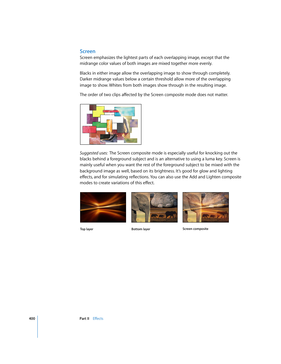 Screen | Apple Final Cut Pro 6 User Manual | Page 1185 / 2033