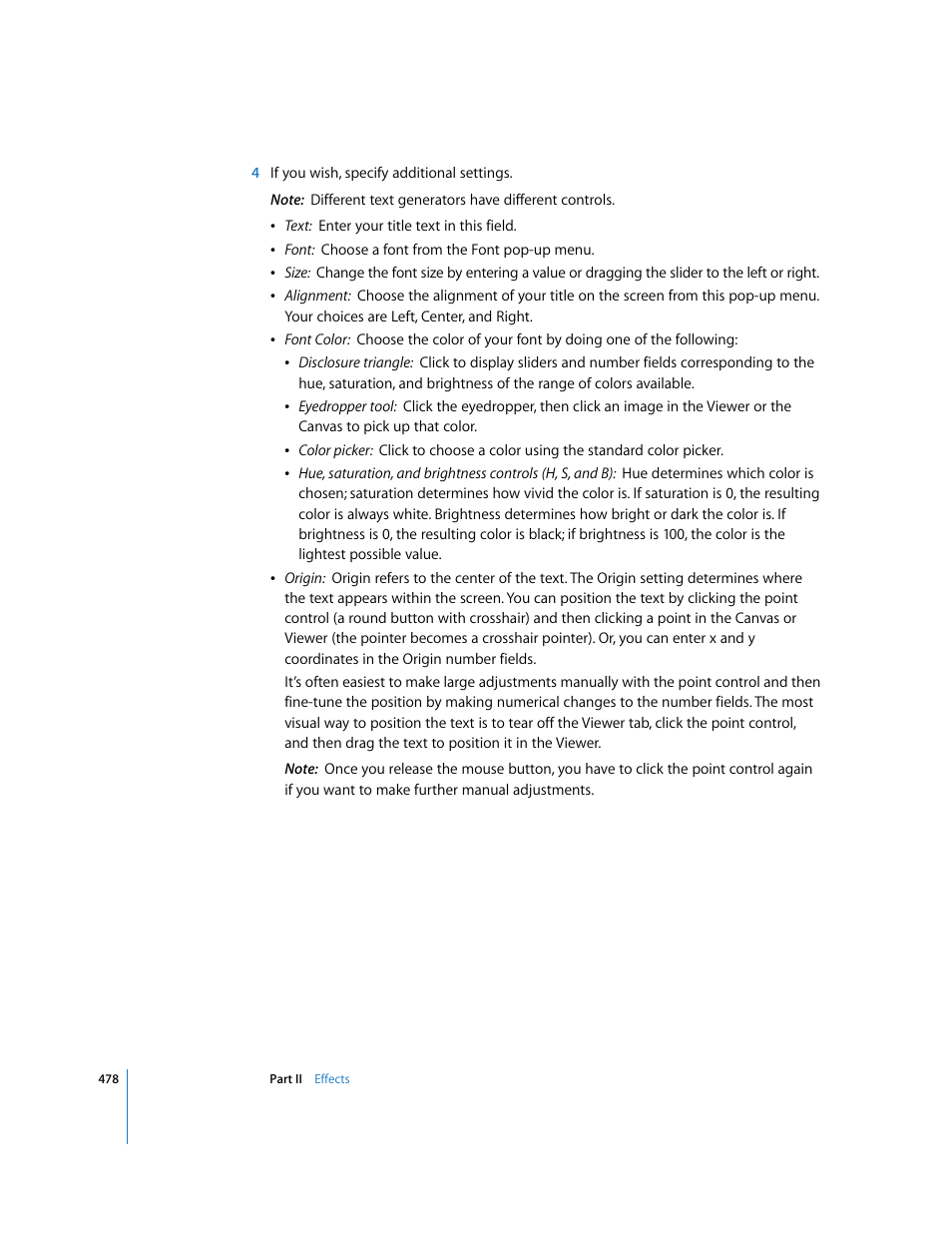 Apple Final Cut Pro 6 User Manual | Page 1263 / 2033