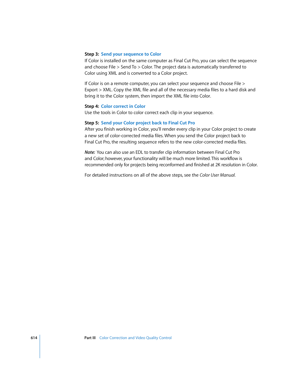 Apple Final Cut Pro 6 User Manual | Page 1399 / 2033