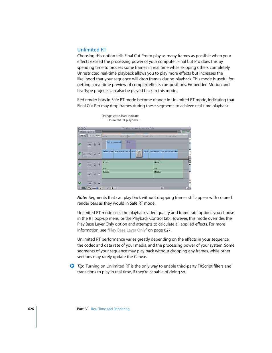 Unlimited rt | Apple Final Cut Pro 6 User Manual | Page 1411 / 2033