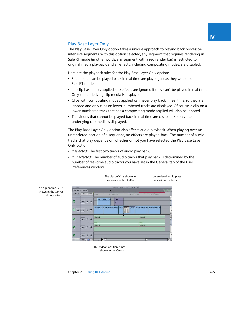 Play base layer only | Apple Final Cut Pro 6 User Manual | Page 1412 / 2033