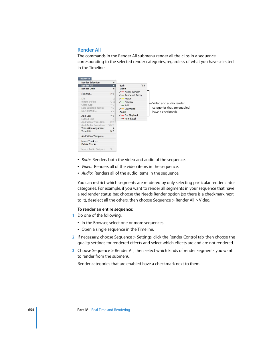 Render all | Apple Final Cut Pro 6 User Manual | Page 1439 / 2033