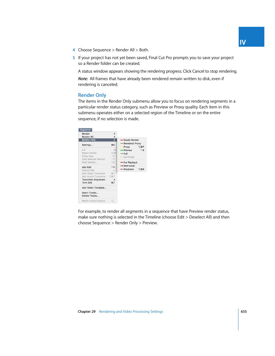 Render only | Apple Final Cut Pro 6 User Manual | Page 1440 / 2033
