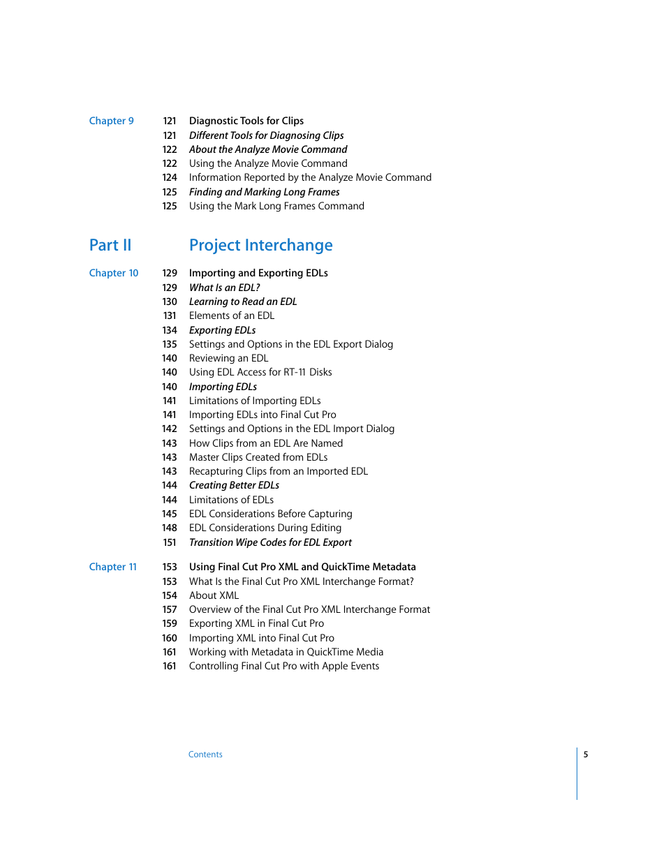 Part ii project interchange | Apple Final Cut Pro 6 User Manual | Page 1488 / 2033