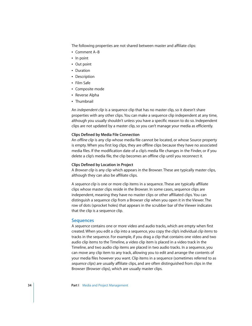 Sequences | Apple Final Cut Pro 6 User Manual | Page 1517 / 2033