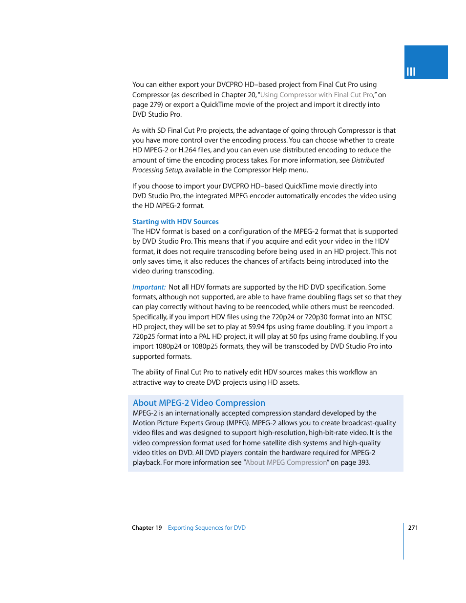 About mpeg-2 video compression | Apple Final Cut Pro 6 User Manual | Page 1754 / 2033