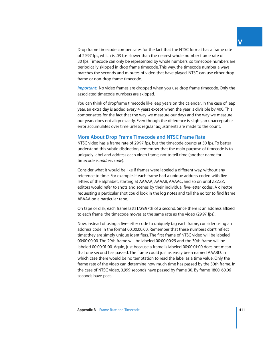 More about drop frame timecode and ntsc frame rate | Apple Final Cut Pro 6 User Manual | Page 1894 / 2033