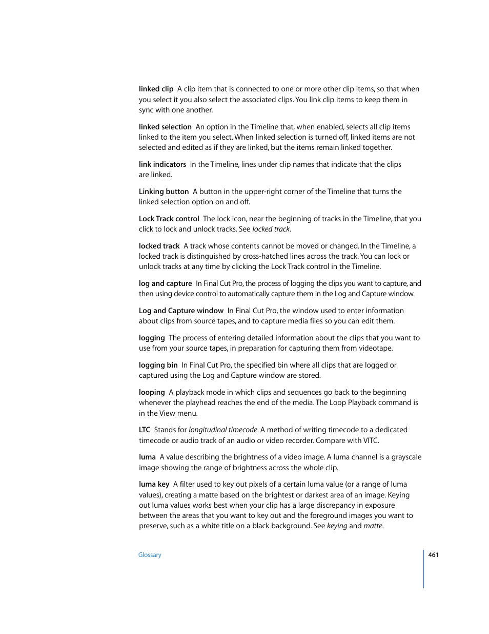 Apple Final Cut Pro 6 User Manual | Page 1944 / 2033