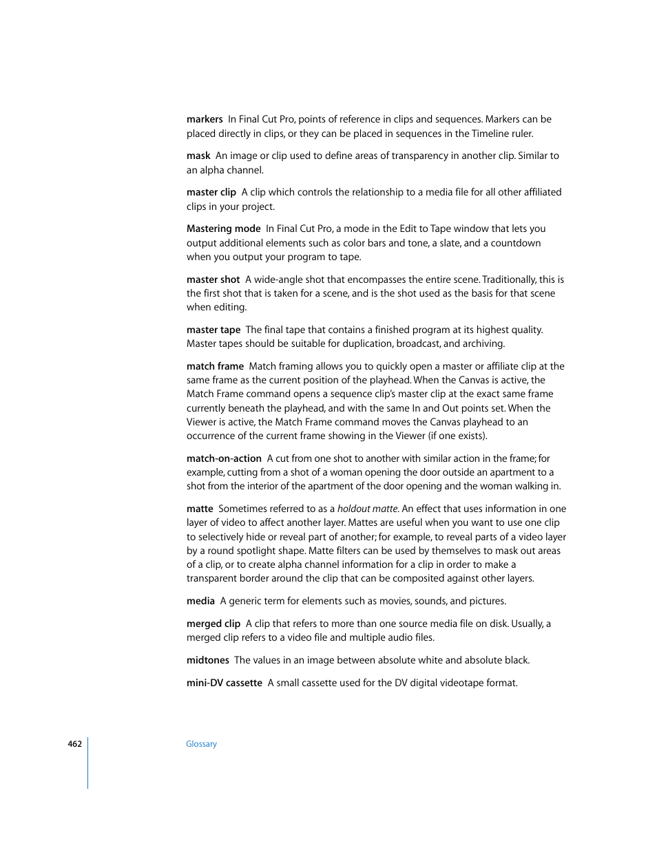 Apple Final Cut Pro 6 User Manual | Page 1945 / 2033