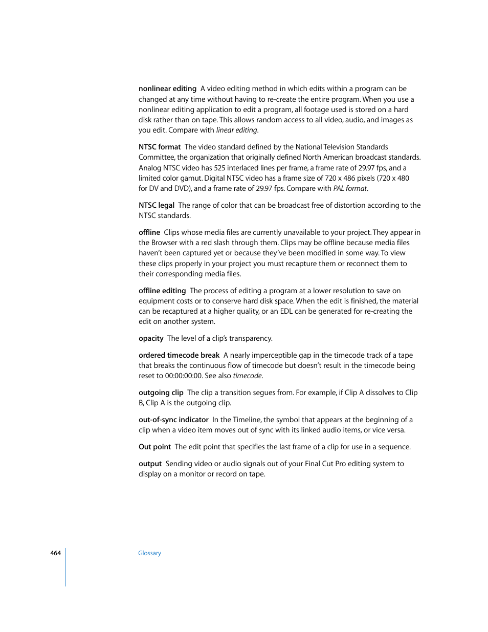 Apple Final Cut Pro 6 User Manual | Page 1947 / 2033