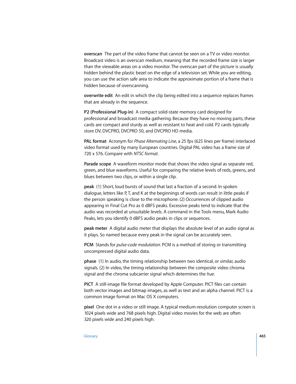 Apple Final Cut Pro 6 User Manual | Page 1948 / 2033