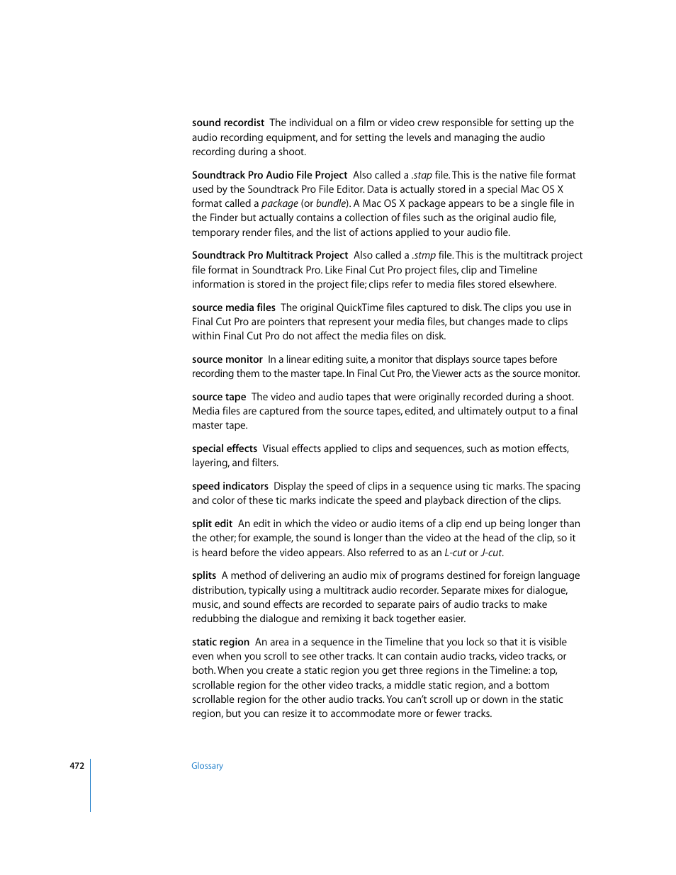 Apple Final Cut Pro 6 User Manual | Page 1955 / 2033