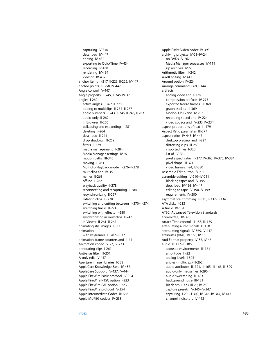 Apple Final Cut Pro 6 User Manual | Page 1966 / 2033