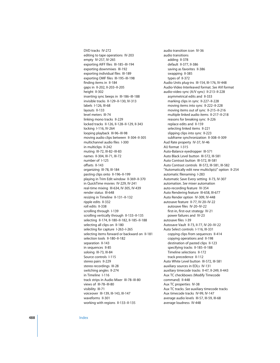 Apple Final Cut Pro 6 User Manual | Page 1971 / 2033