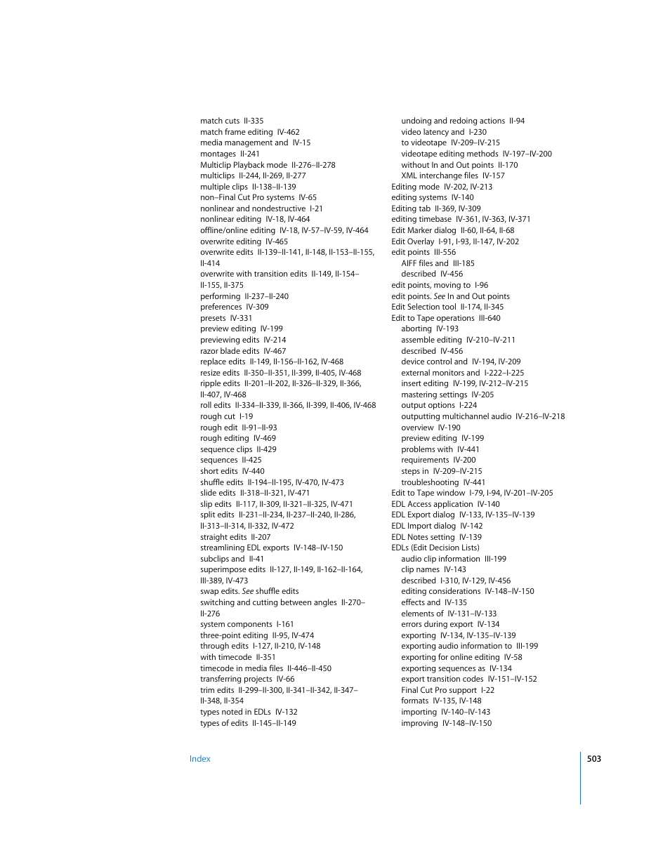 Apple Final Cut Pro 6 User Manual | Page 1986 / 2033