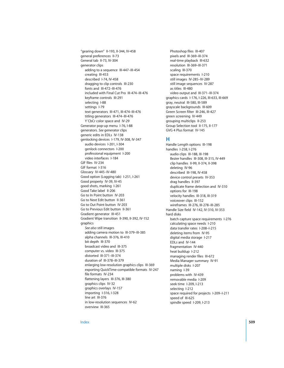 Apple Final Cut Pro 6 User Manual | Page 1992 / 2033