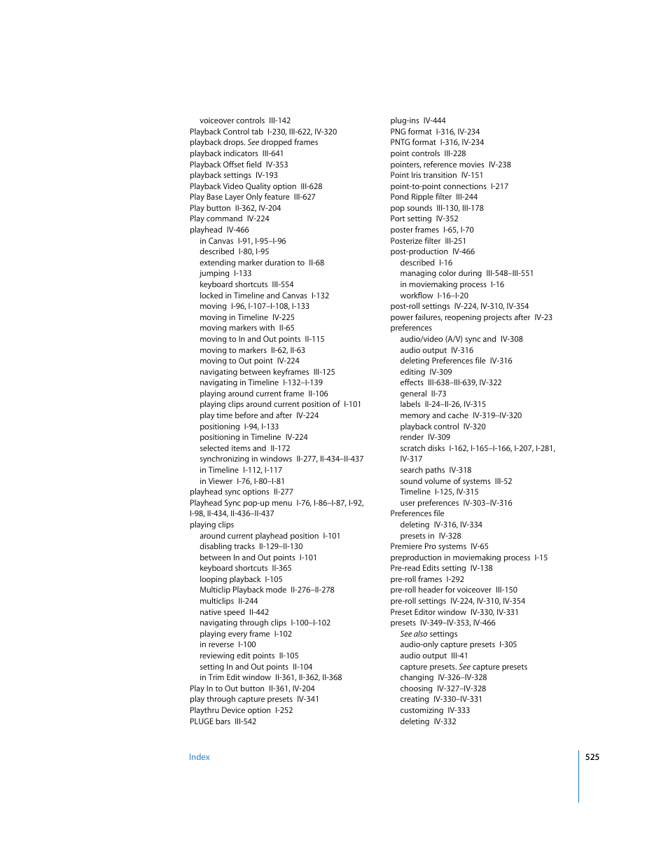 Apple Final Cut Pro 6 User Manual | Page 2008 / 2033