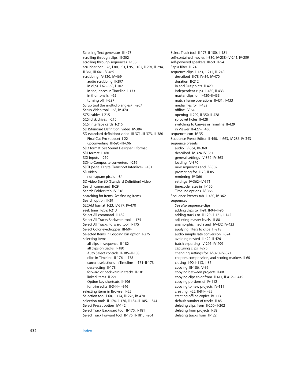 Apple Final Cut Pro 6 User Manual | Page 2015 / 2033