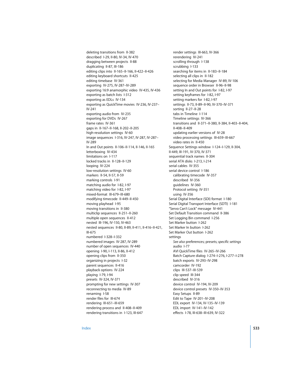 Apple Final Cut Pro 6 User Manual | Page 2016 / 2033