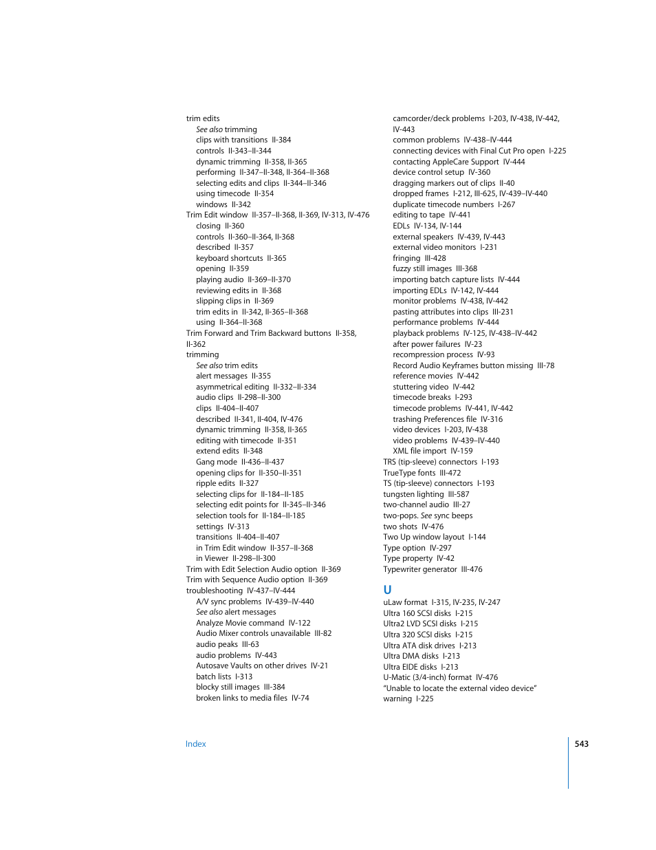 Apple Final Cut Pro 6 User Manual | Page 2026 / 2033