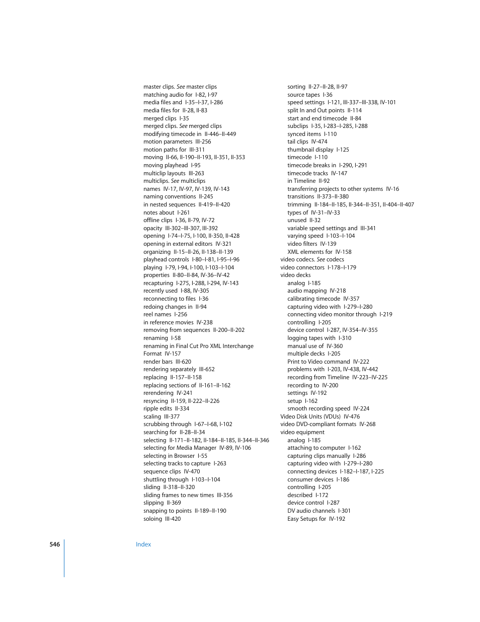 Apple Final Cut Pro 6 User Manual | Page 2029 / 2033